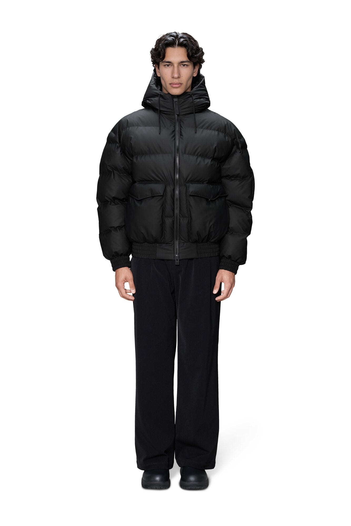 Alta Bomber W3T3 dunjakke - sort